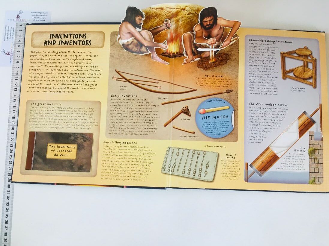 Pop Up Fact File Pop Up facts Inventions • ReadingCorner.ro