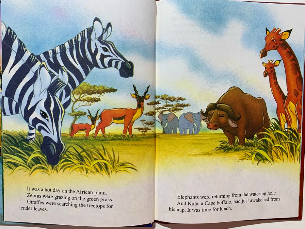 Disney Simba and Nala Help Bomo • ReadingCorner.ro