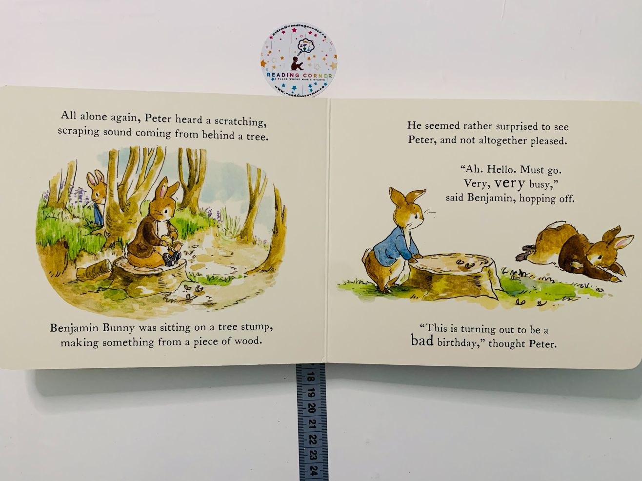 Peter Rabbit Happy Birthday • ReadingCorner.ro
