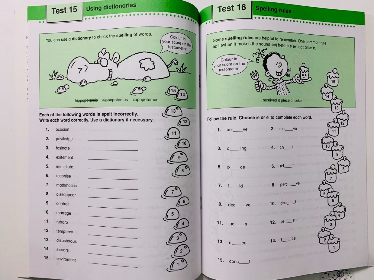 Literacy for ages 10-11 Ten Minute Tests - imagine 2