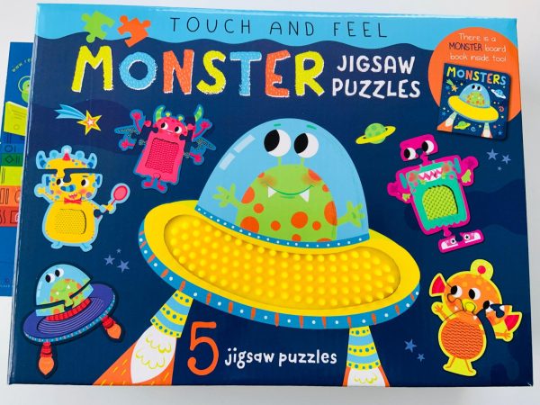 puzzle touch & feel montessori