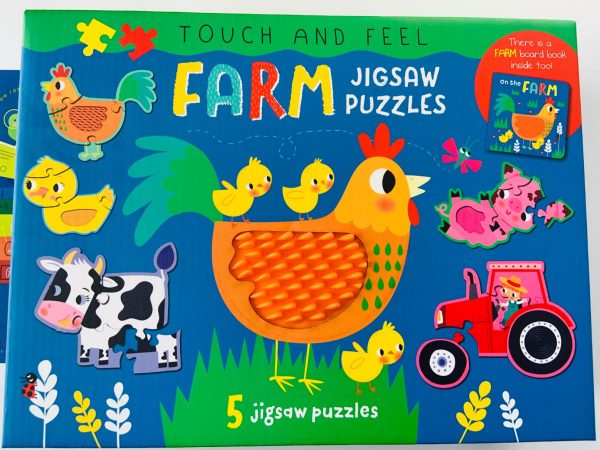 puzzle touch & feel montessori