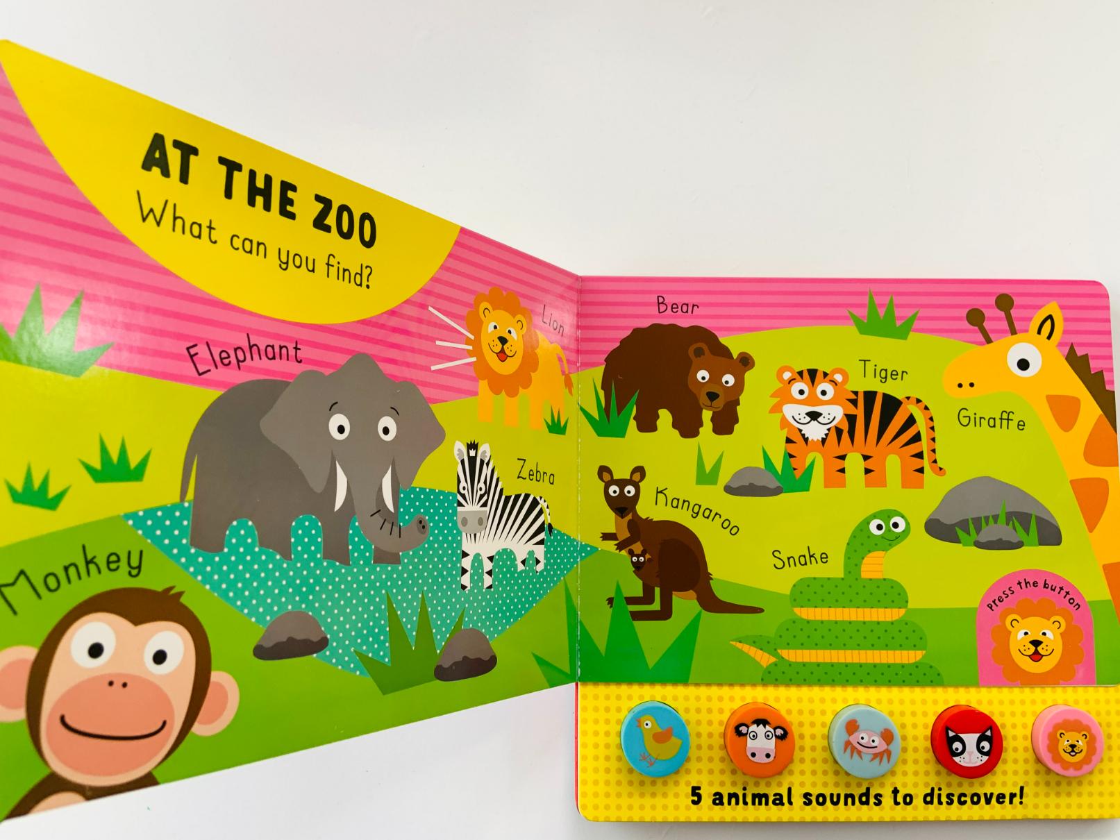 My First Animals Squishy Sound Book