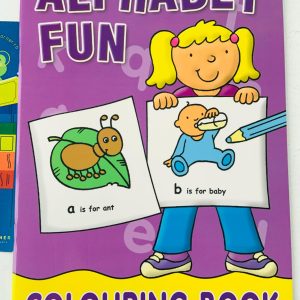 caiete colorat cu litere\alfabet