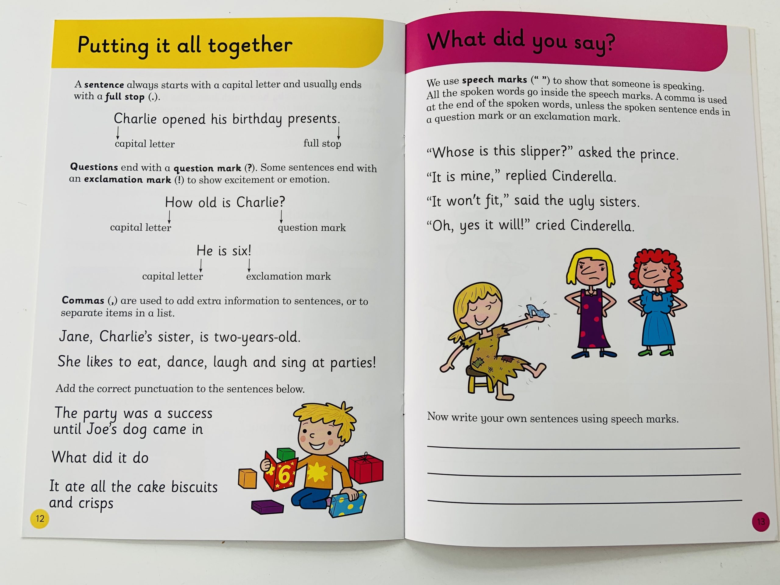 Learn With Ladybird - First Grammar • ReadingCorner.ro