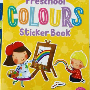 caiet de activitati cu stickere pentru copii - limba engleza