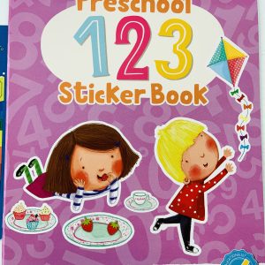 caiet de activitati cu stickere pentru copii - limba engleza