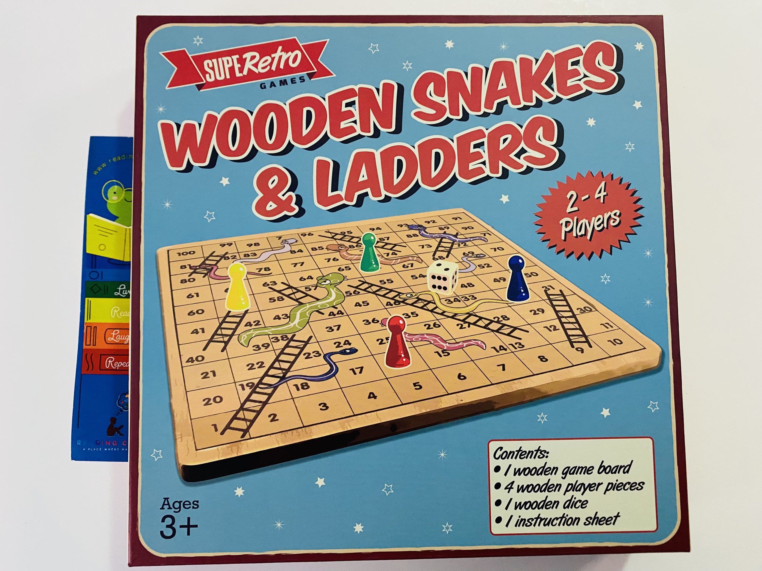 Wooden Snakes & Ladders
